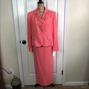 Pink dress suit